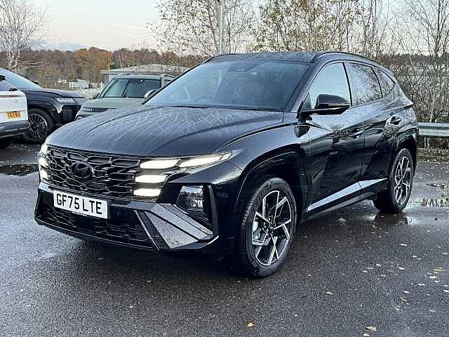 Hyundai TUCSON 1.6T Hybrid N Line 5dr Auto Black