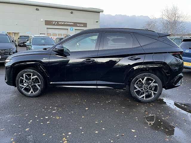 Hyundai TUCSON 1.6T Hybrid N Line 5dr Auto Black