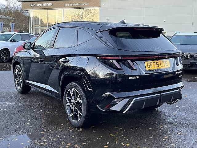 Hyundai TUCSON 1.6T Hybrid N Line 5dr Auto Black