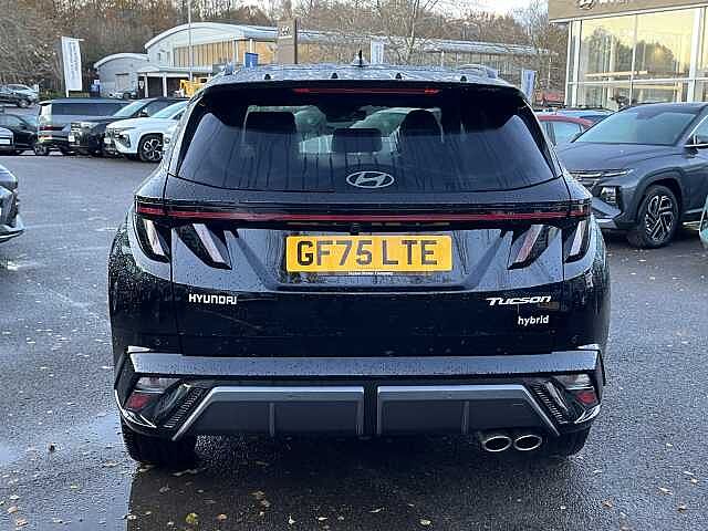 Hyundai TUCSON 1.6T Hybrid N Line 5dr Auto Black