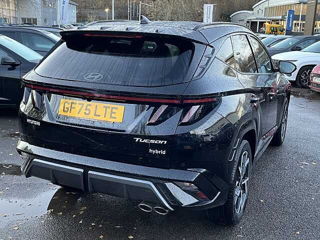 Hyundai TUCSON 1.6T Hybrid N Line 5dr Auto Black