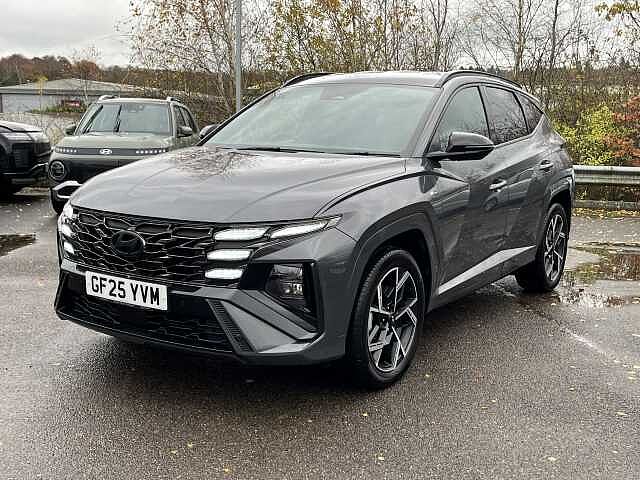 Hyundai TUCSON 1.6T Hybrid N Line 5dr Auto Grey