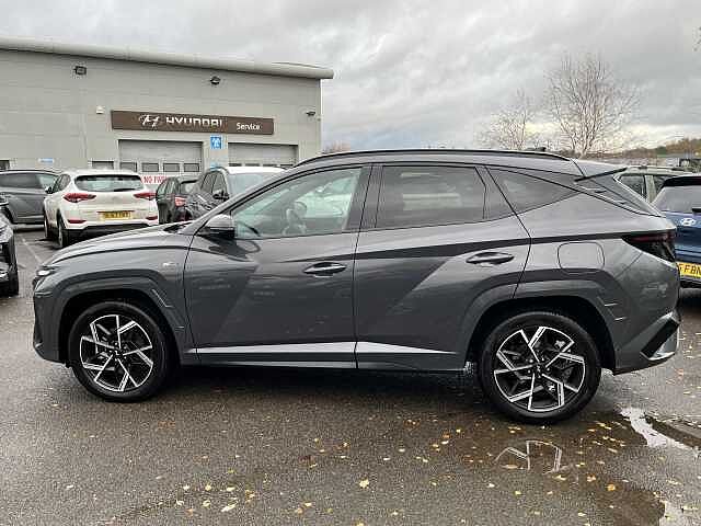 Hyundai TUCSON 1.6T Hybrid N Line 5dr Auto Grey