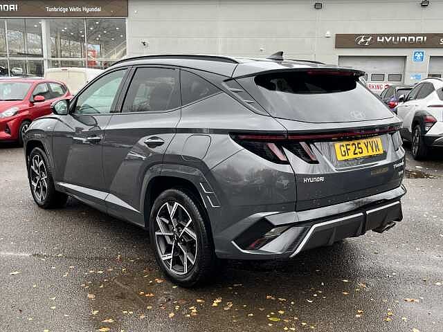 Hyundai TUCSON 1.6T Hybrid N Line 5dr Auto Grey