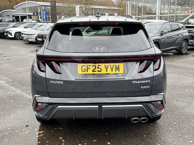 Hyundai TUCSON 1.6T Hybrid N Line 5dr Auto Grey
