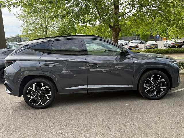 Hyundai TUCSON 1.6T Hybrid N Line 5dr Auto Grey