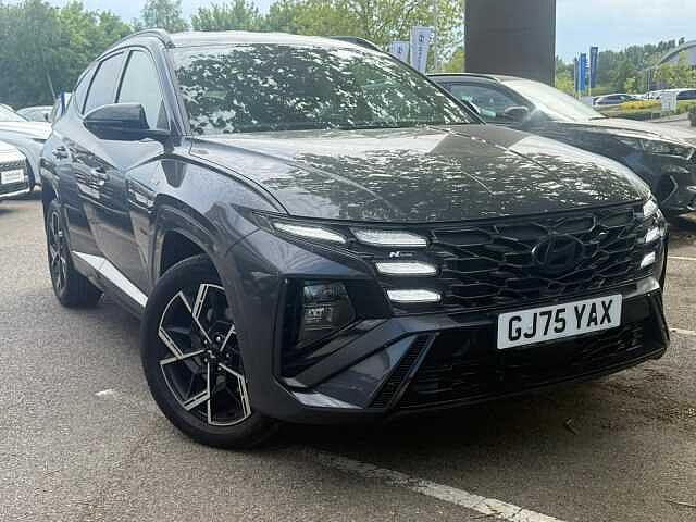 Hyundai TUCSON 1.6T Hybrid N Line 5dr Auto Grey