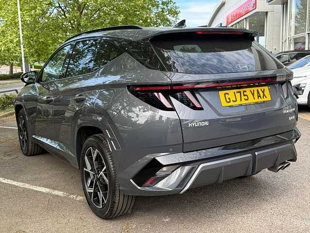 Hyundai TUCSON 1.6T Hybrid N Line 5dr Auto Grey