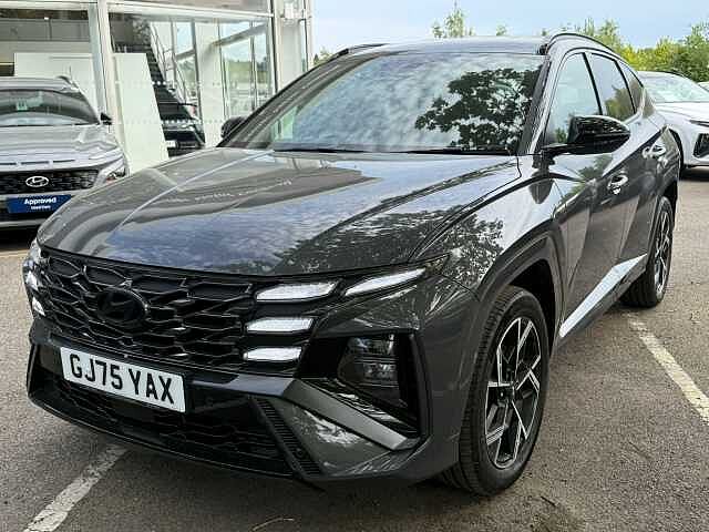 Hyundai TUCSON 1.6T Hybrid N Line 5dr Auto Grey