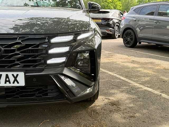 Hyundai TUCSON 1.6T Hybrid N Line 5dr Auto Grey