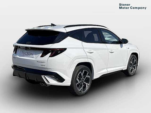 Hyundai TUCSON 1.6T 239 Hybrid N Line 5dr Auto White