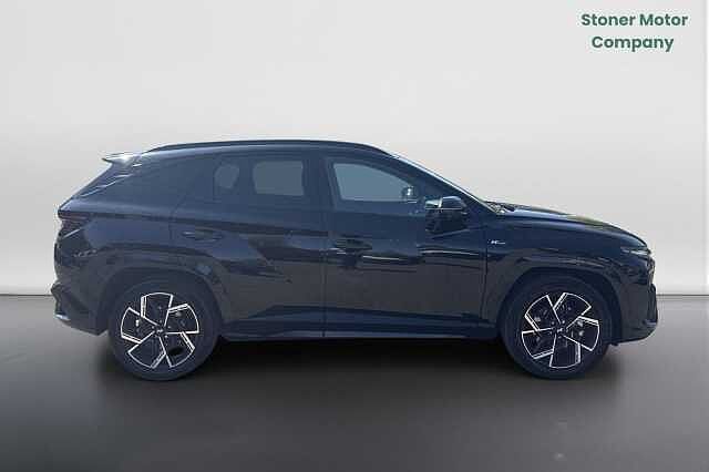 Hyundai TUCSON 1.6T 239 Hybrid N Line S 5dr Auto Black