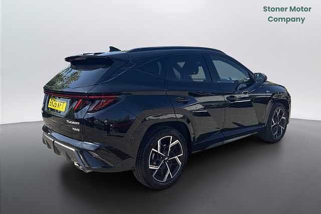 Hyundai TUCSON 1.6T 239 Hybrid N Line S 5dr Auto Black