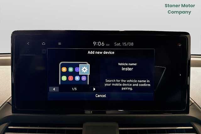 Hyundai INSTER 85kW 02 49kWh 5dr Auto Black