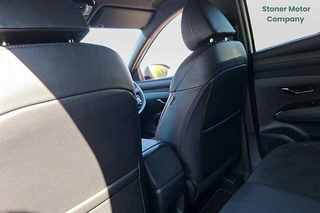 Hyundai TUCSON 1.6T Hybrid N Line 5dr Auto White