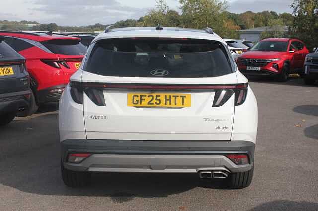 Hyundai TUCSON 1.6T Plug-in Hybrid Ultimate 5dr Auto White